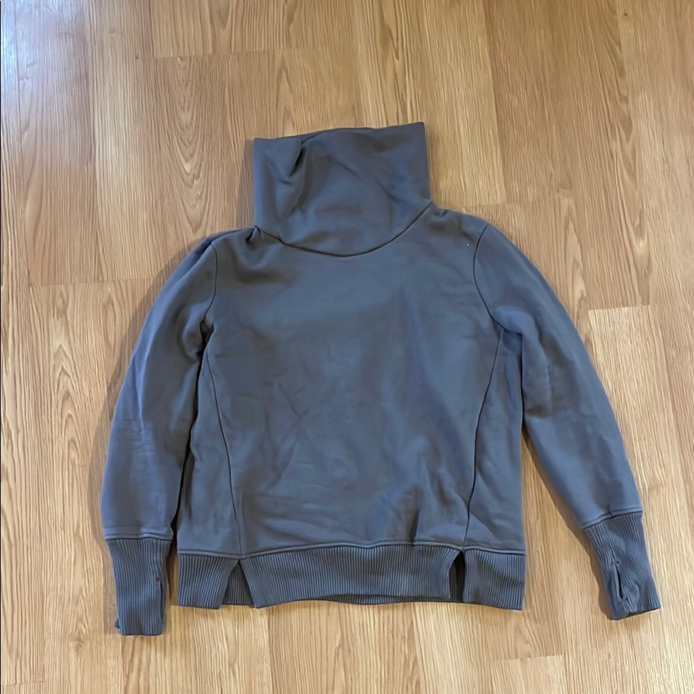 Cozy Purply Gray Athleta Turtleneck Sweater